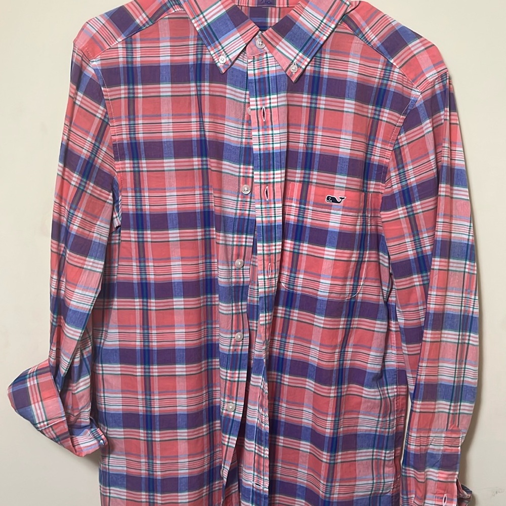 Men’s Vineyard Vines Button up Plaid